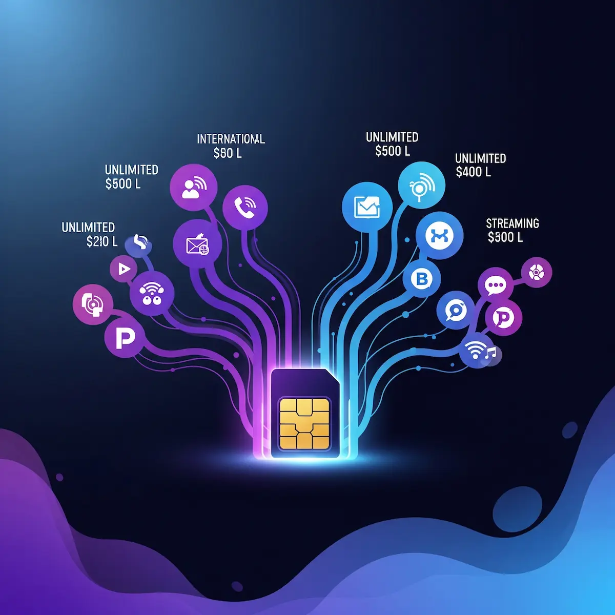 Simcard mobilny pausal
